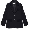 THE GREAT Jackets | Jacket J368B840 Velvet Smoking Black