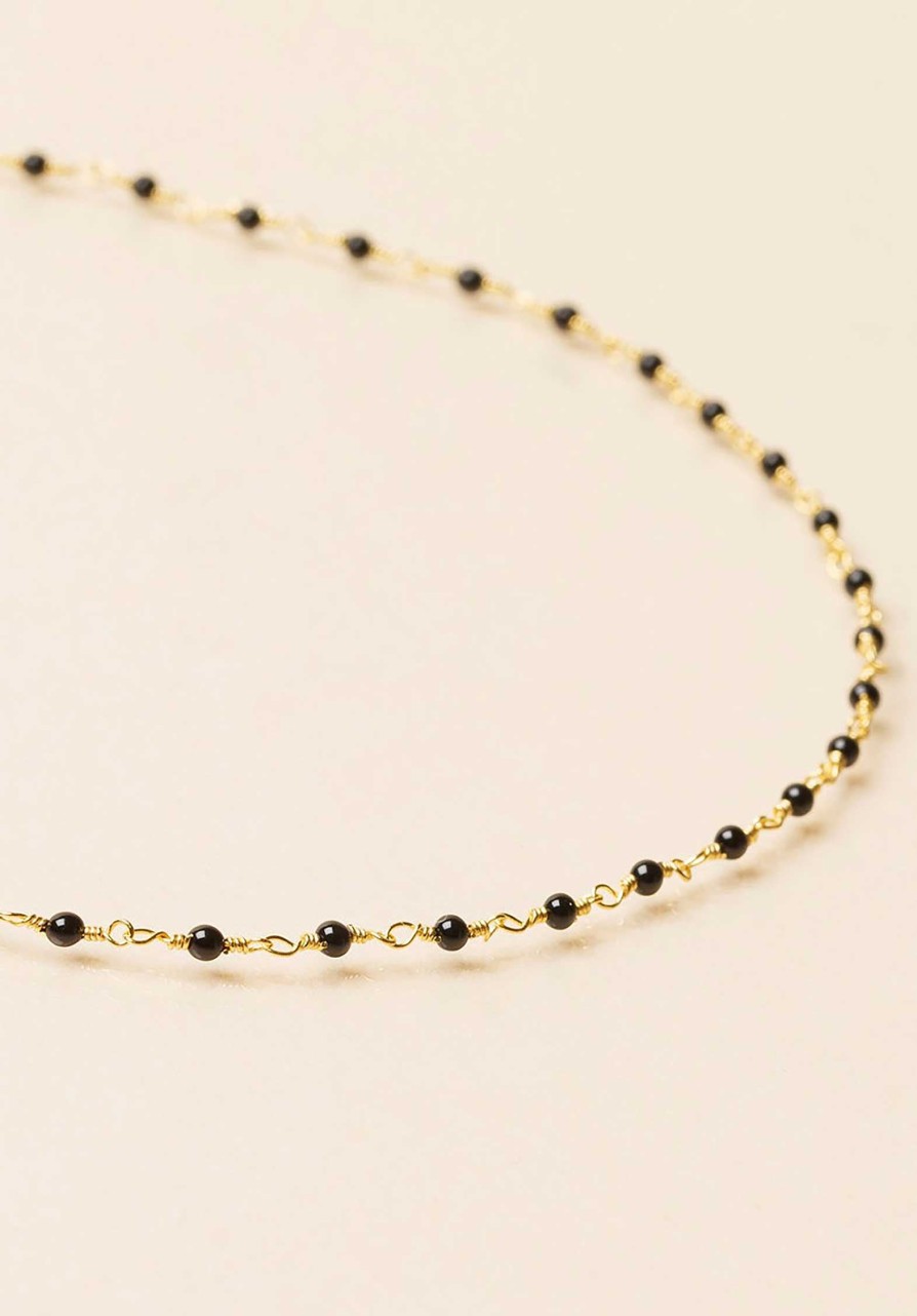 UNE A UNE All Jewelry | Necklace Cion Noir