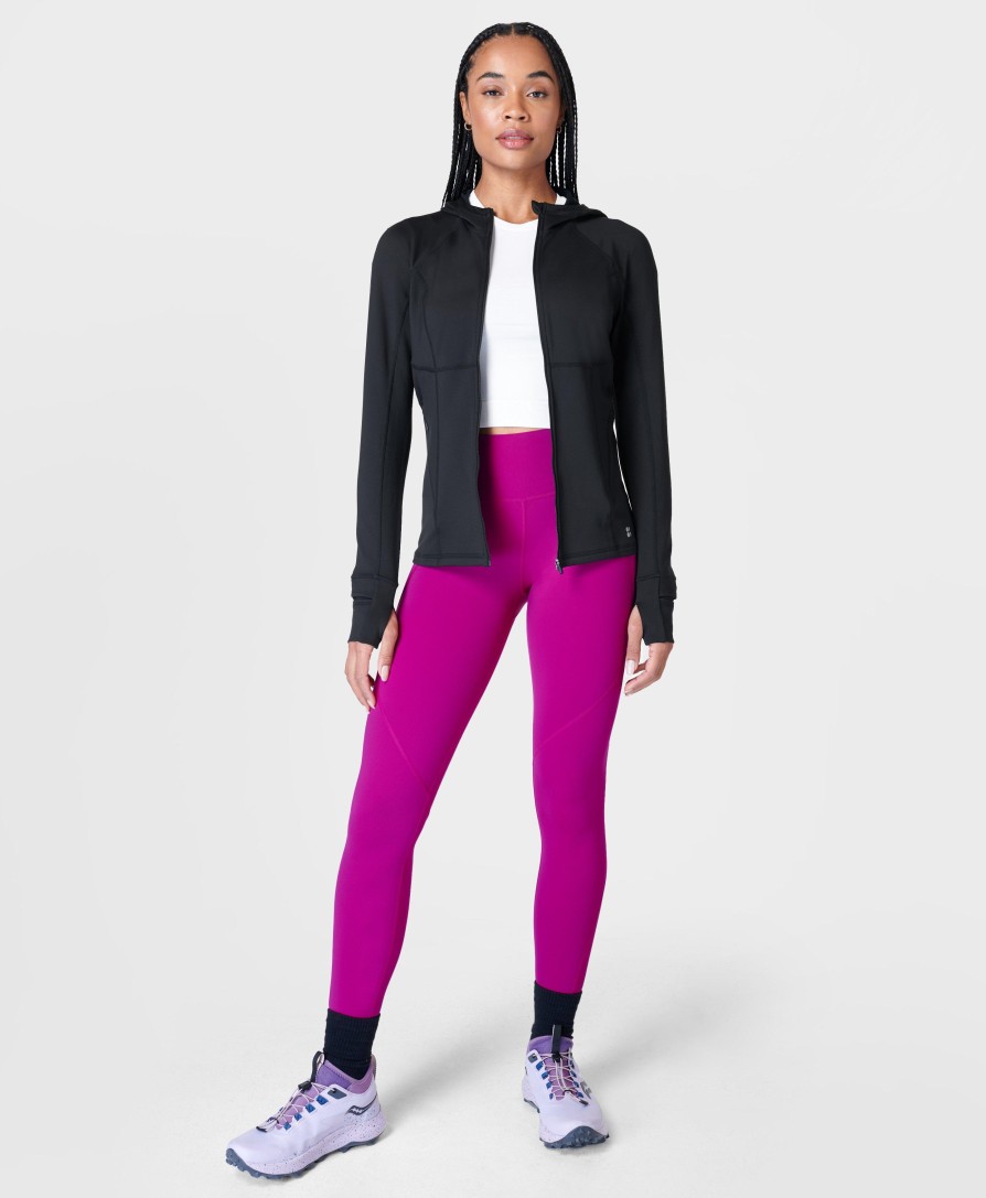 SWEATY BETTY Sweaters & Cardigans | Pro Run Zip Up Sb9668 Black