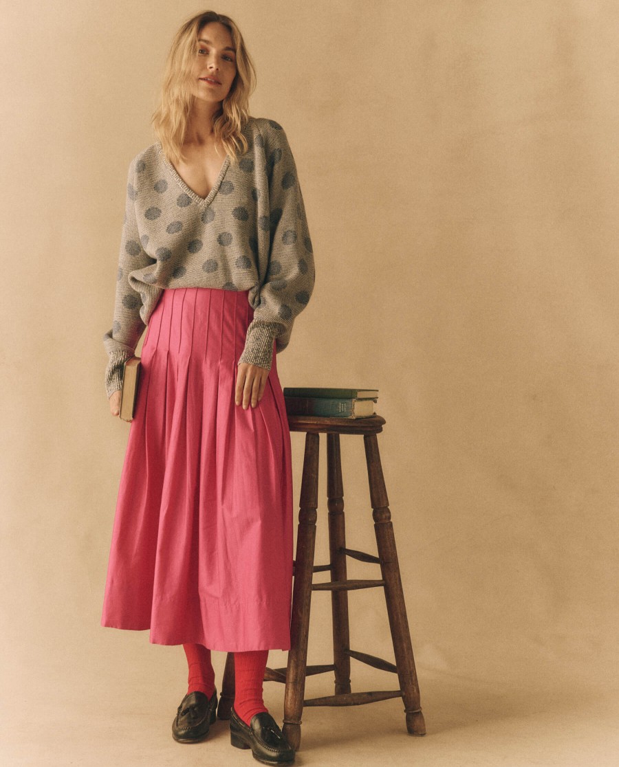 THE GREAT Skirts | Skirt K116843 Rhythm Fuchsia