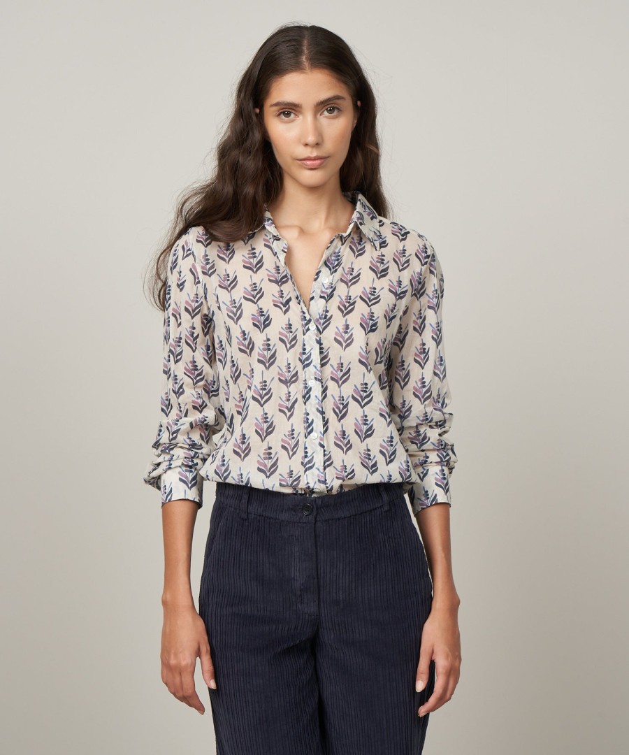 HARTFORD Tops & Shirts | Shirt Coraz Bach624 01-Raw-White