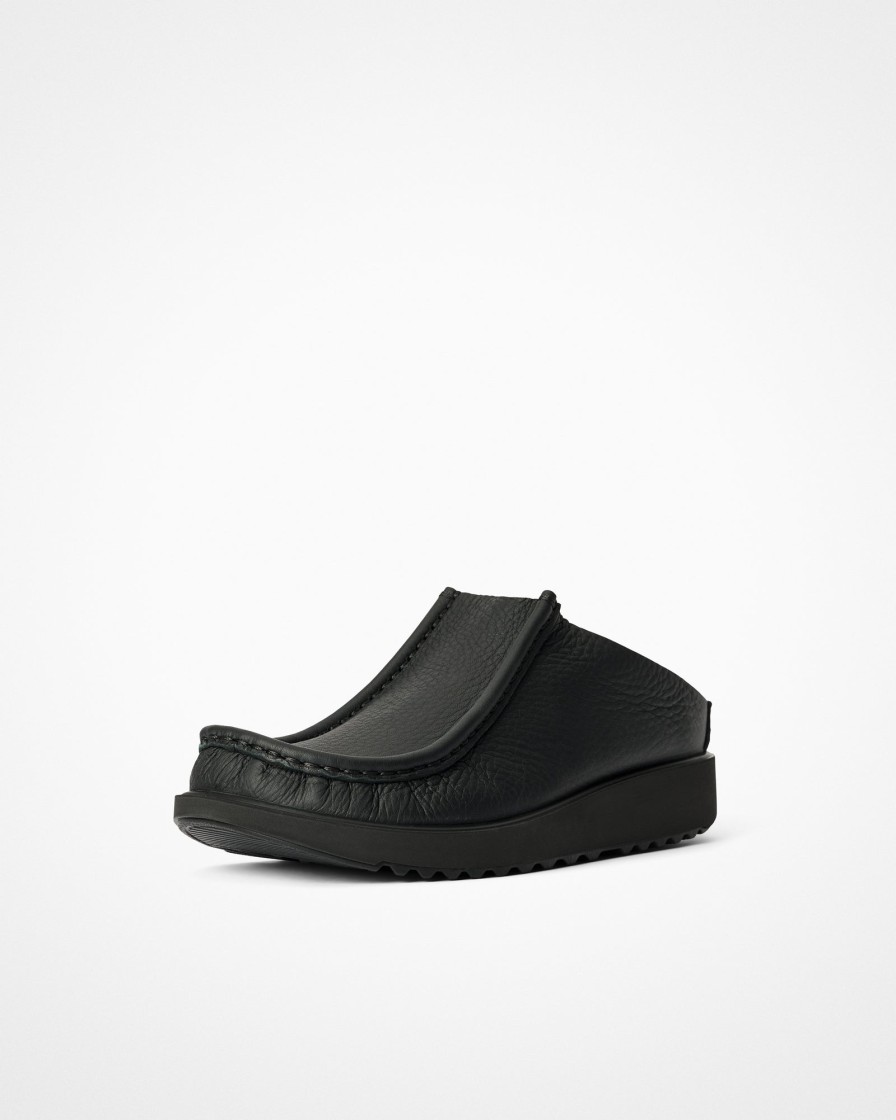 AT KOLLEKTIVE All Shoes & Socks | Moccasin Joke M Joke Mule Black