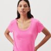 AMERICAN VINTAGE Tops & Shirts | Tshirt Jac48V Rose-Fluo