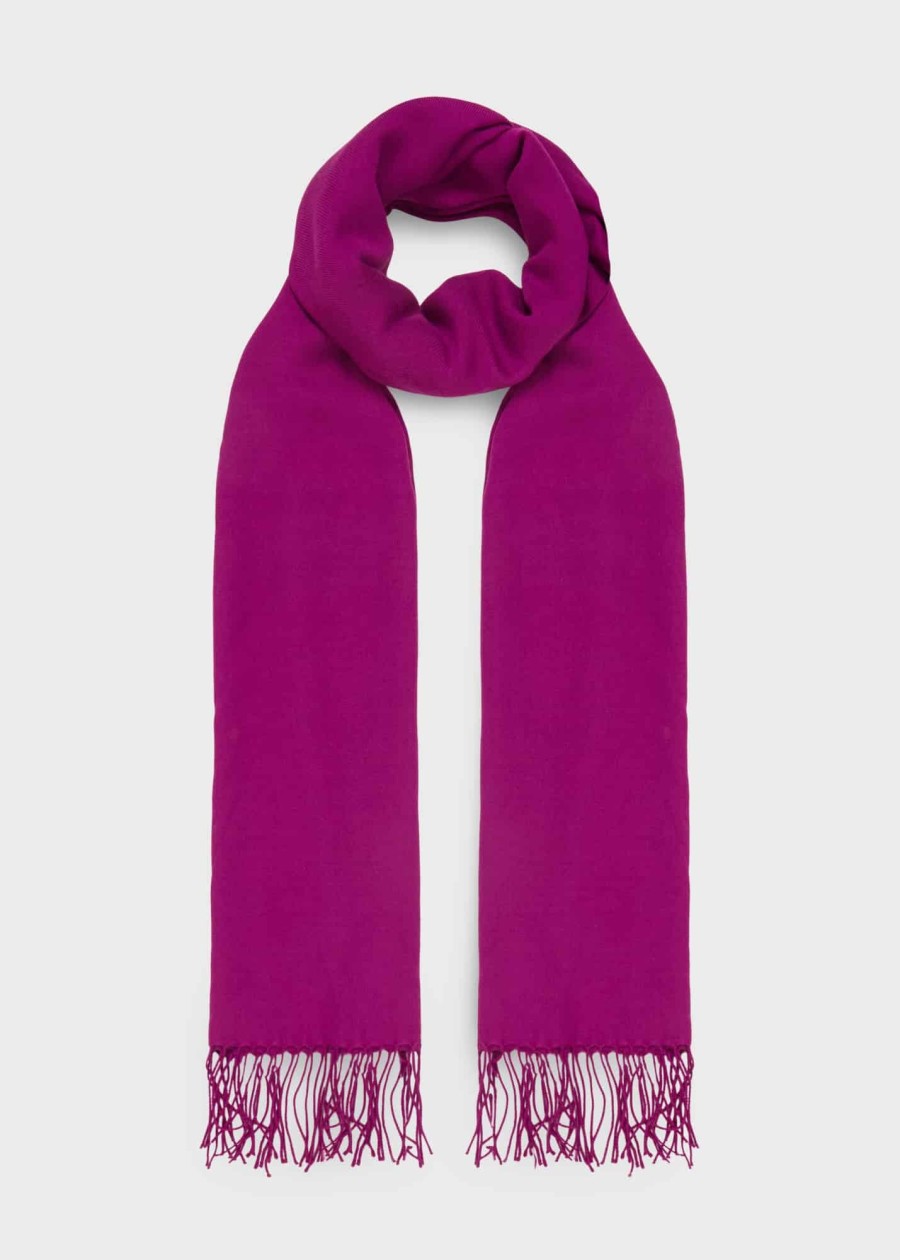 HOBBS Shop By Style | Matilda Scarf 0124/4125/313200 Magenta-Purple