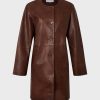 GERARD DAREL Gerard Darel | Leather Garment Nalinha Dyy02Y009 Brown