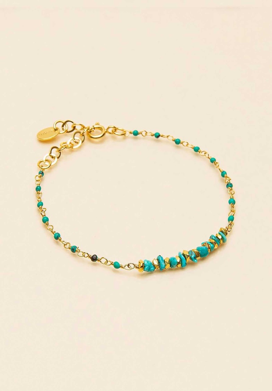 UNE A UNE All Jewelry | Bracelet 2Bratt Turquoise