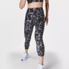 SWEATY BETTY Leggings | Power Cropped Workout Leggings Sb4564Ap Grey-Dapple-Print