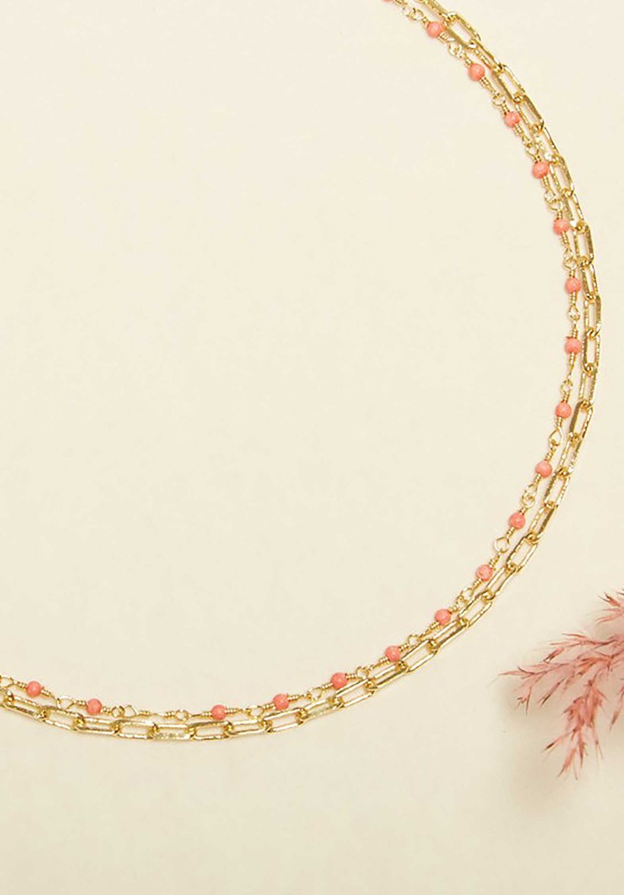 UNE A UNE All Jewelry | Necklace S21Cicsc Corail