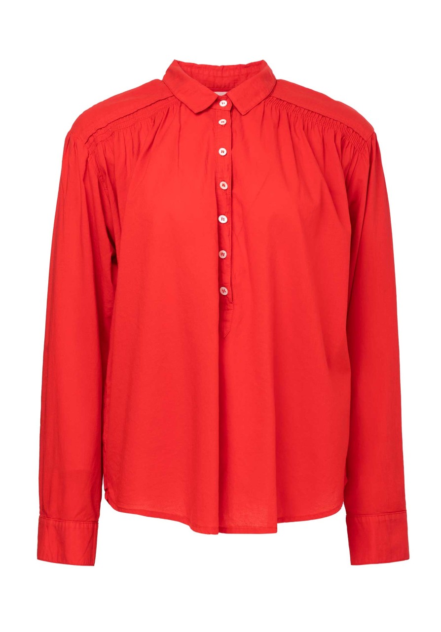 XIRENA Tops & Shirts | Blouse X365116 Emerie Top Redstone