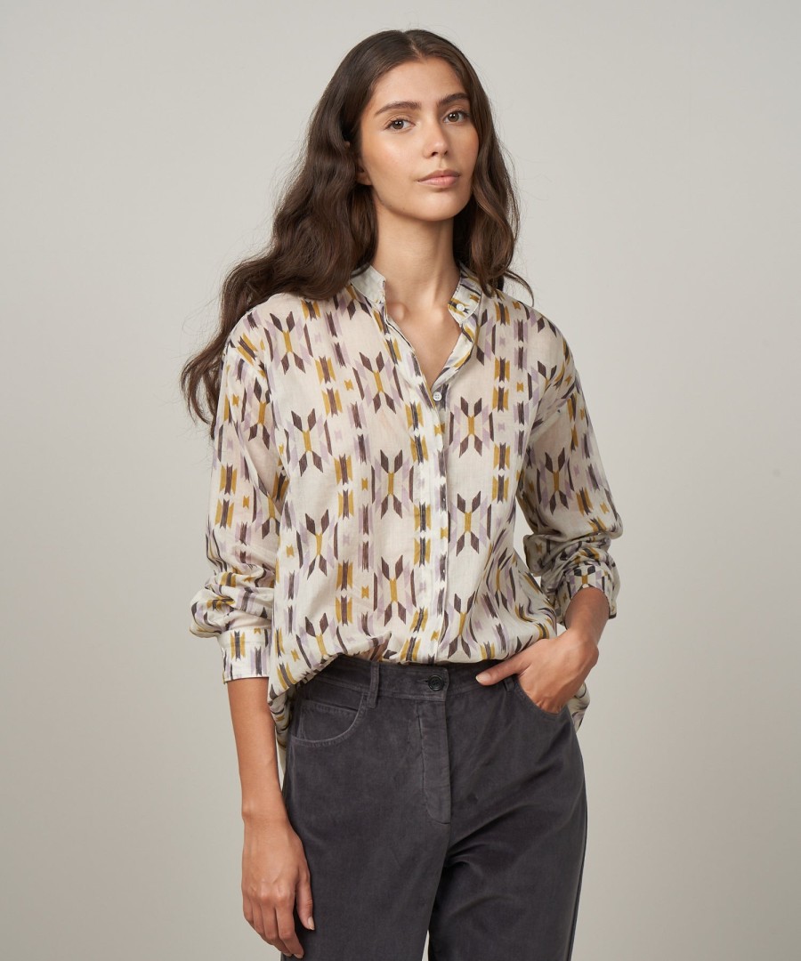 HARTFORD Tops & Shirts | Blouse Camu Baca623 01-Raw-White