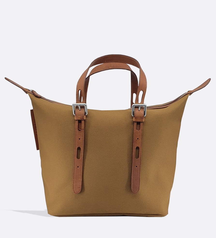 THYRS All Bags | Tote Bag Double Twill Xl Caramel-Tonique