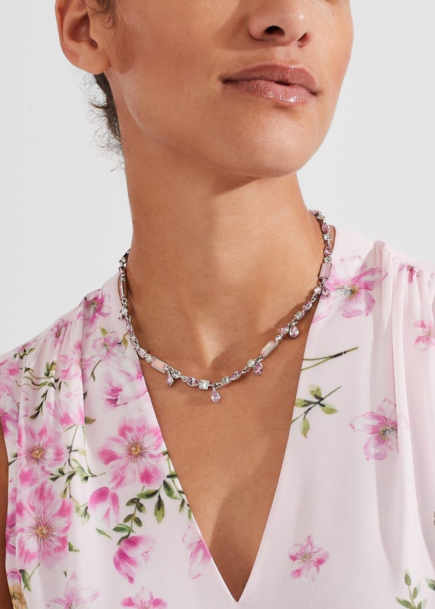 HOBBS Shop Necklaces | Joy Drop Necklace 0124/1N71/100900 Pink-Multi