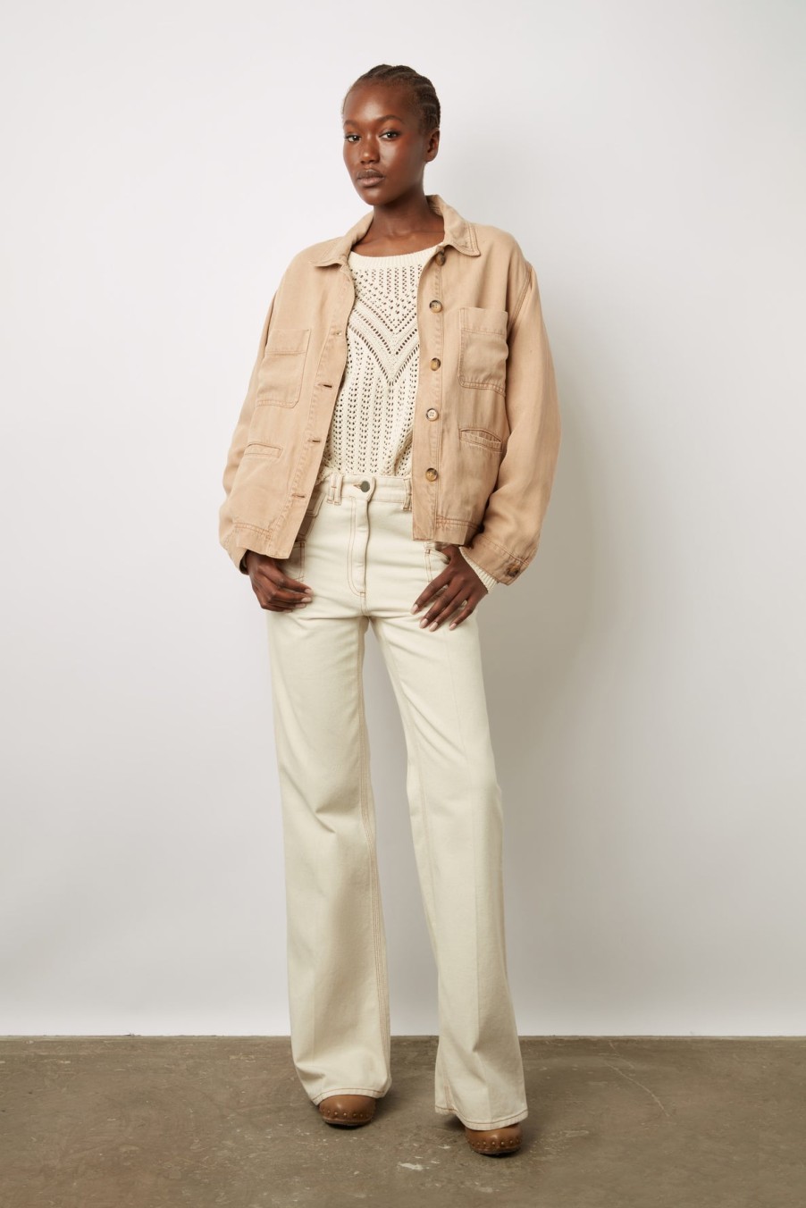 GERARD DAREL Jackets | Jacket Brianna Dzv29Z061 Sand