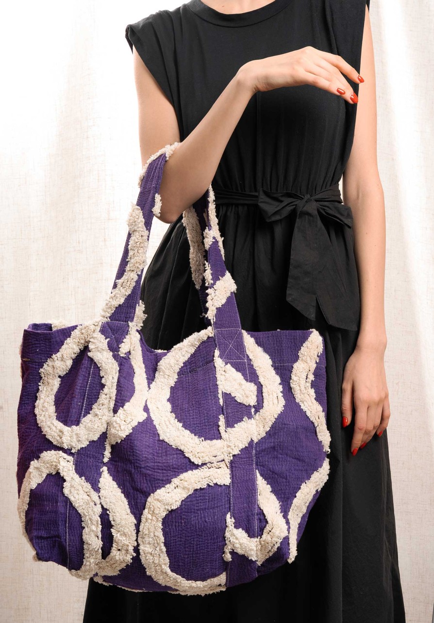 SISSEL EDELBO All Bags | Tote Bag Se1097 Cobe Tufted Handpicked