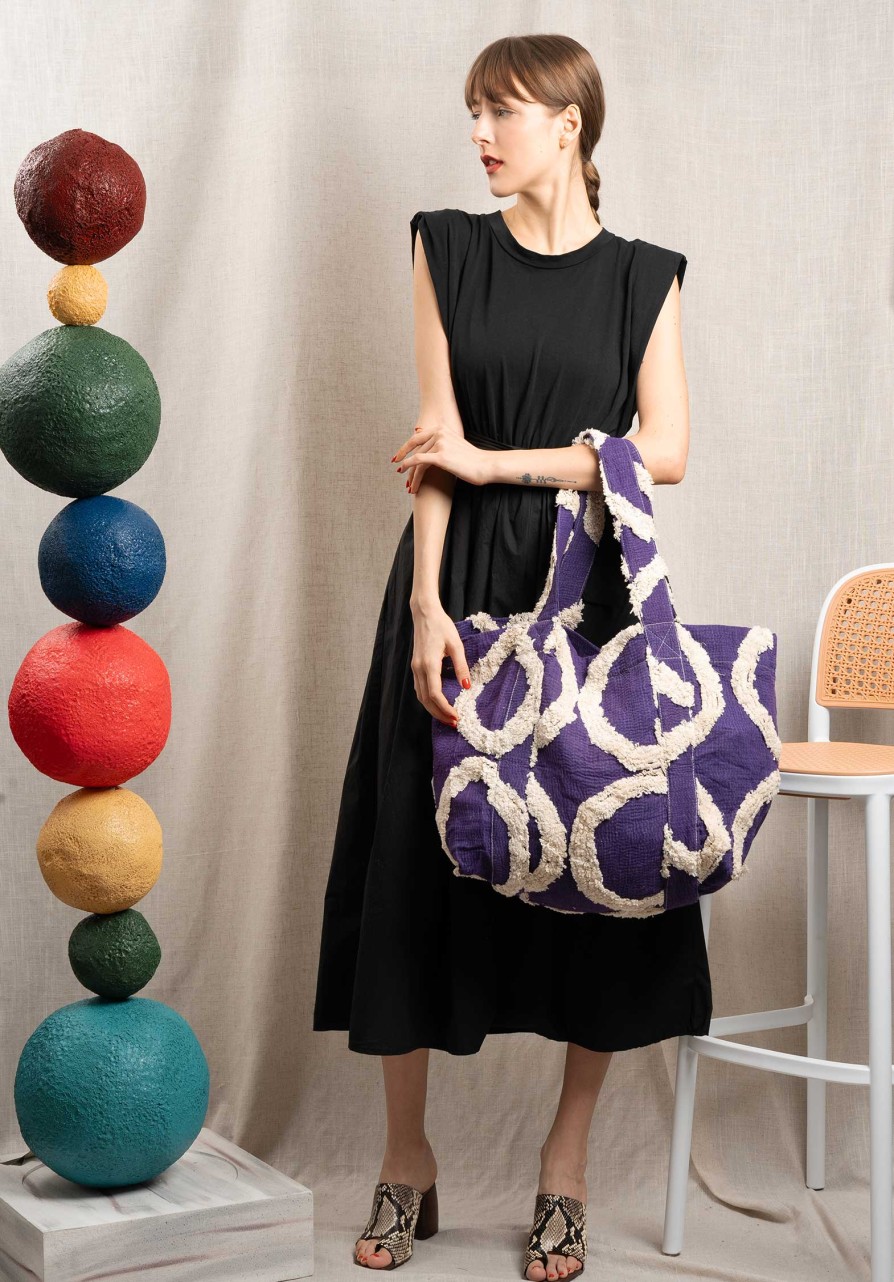 SISSEL EDELBO All Bags | Tote Bag Se1097 Cobe Tufted Handpicked