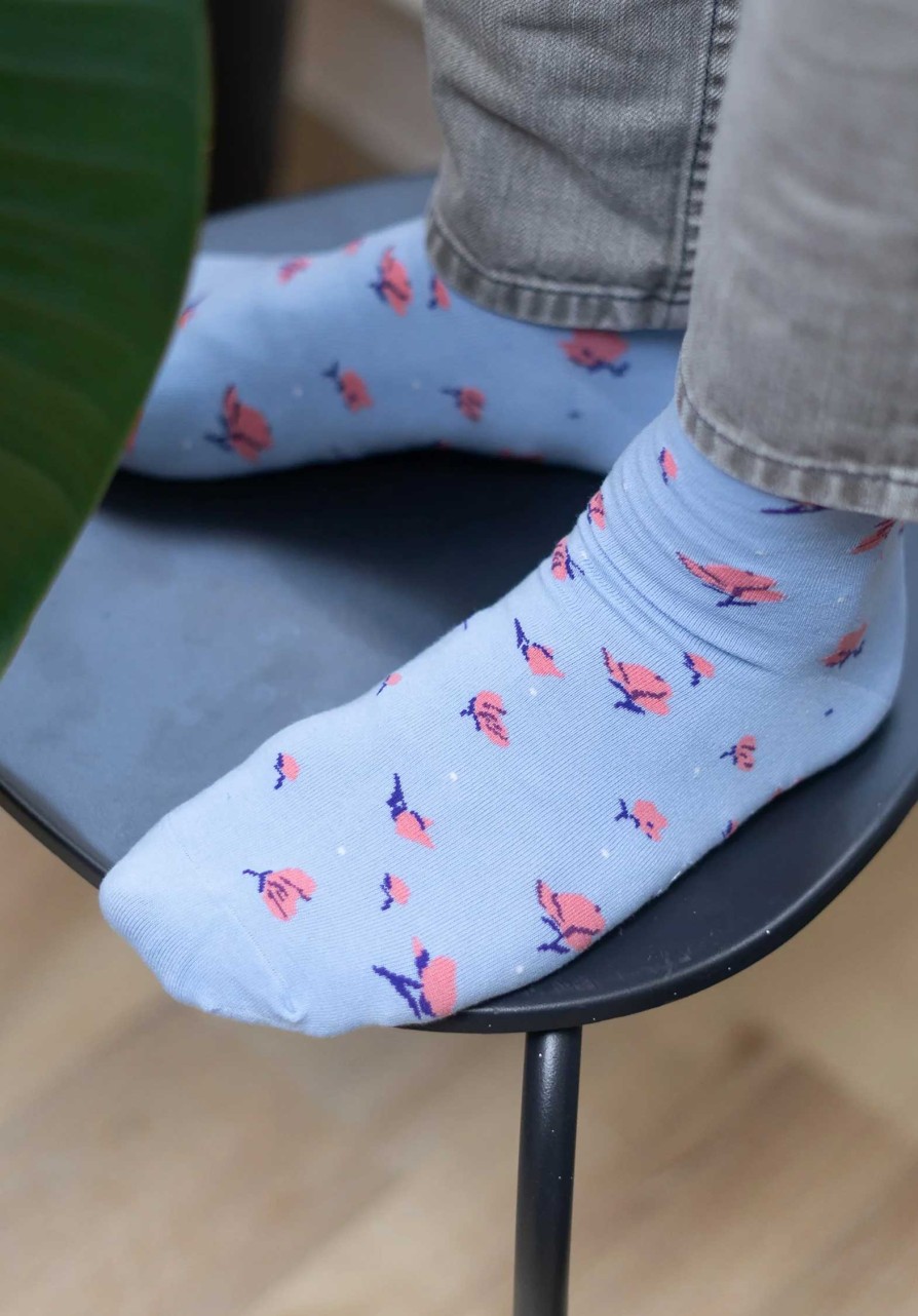 PLAYFUL SOCKS All Shoes & Socks | Lowers Pastel Falling F Blue