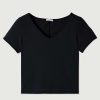 AMERICAN VINTAGE Tops & Shirts | Tshirt Ak02D Noir-Vintage