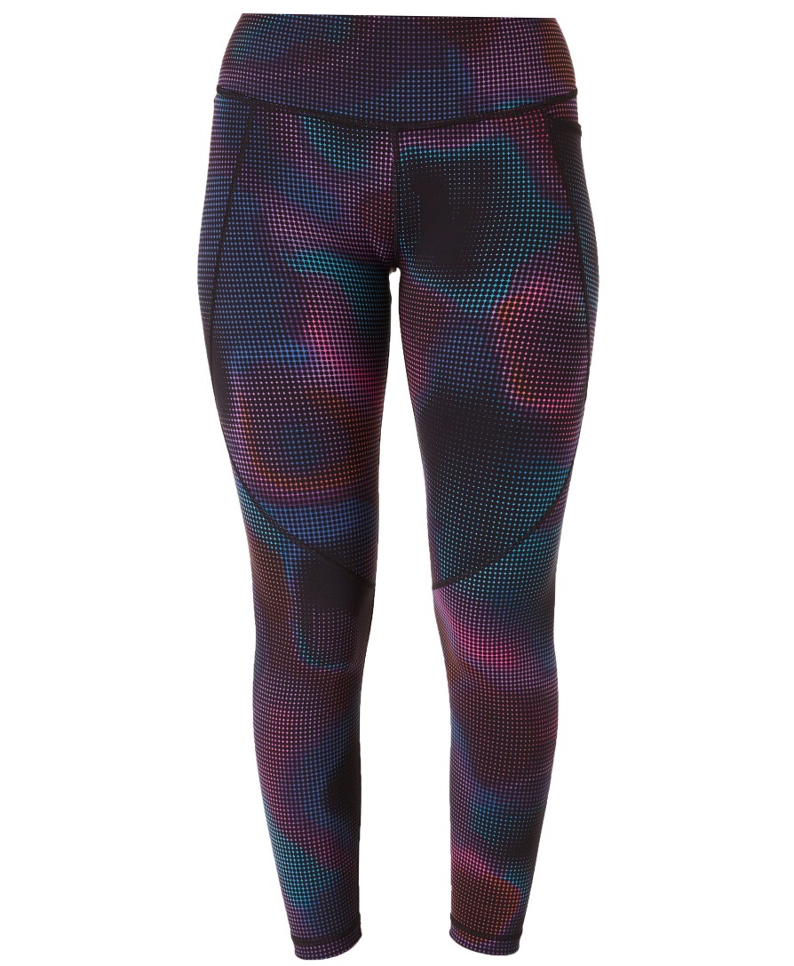 SWEATY BETTY Leggings | Power Workout Leggings Sb5400A Black-Gradient-Dot-P