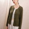 CLEMENCE Sweaters & Cardigans | Cardigan Iy23617 Kaki