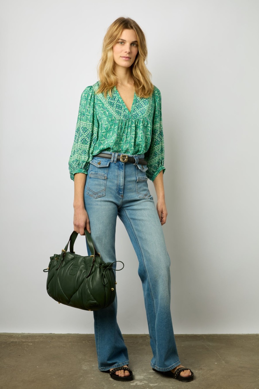 GERARD DAREL Gerard Darel | Blouse Arlen Dzc92Z165 Emerald