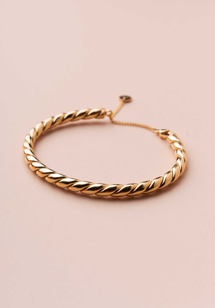 LES CLEIAS All Jewelry | Bracelet Twist Bracelet Gold