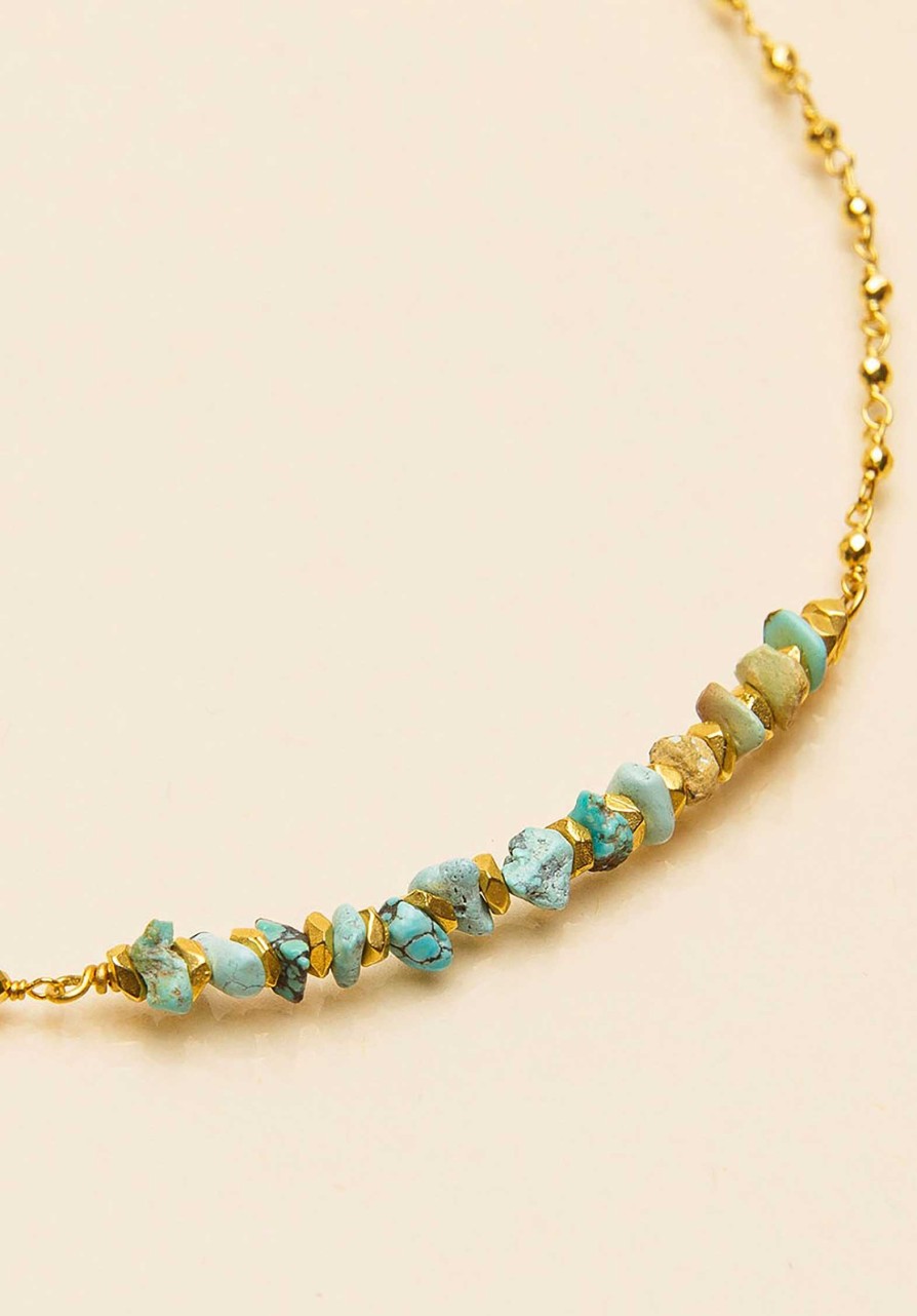 UNE A UNE All Jewelry | Necklace 2Cat Turquoise