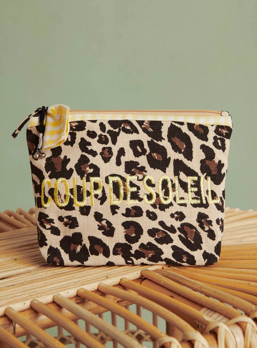 PETITE MENDIGOTE All Bags | Pouch Eva Leo Eva Leopard Ble