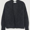 AMERICAN VINTAGE Sweaters & Cardigans | Cardigan East19A Charcoal-Me