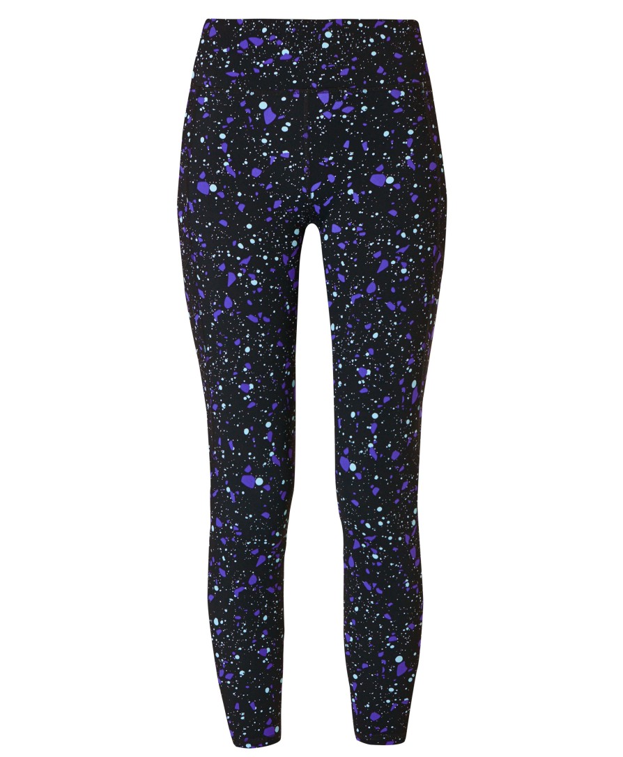 SWEATY BETTY Leggings | Zero Gravity 7/8 Leggings Sb918778A Purple-Marble-Terazz