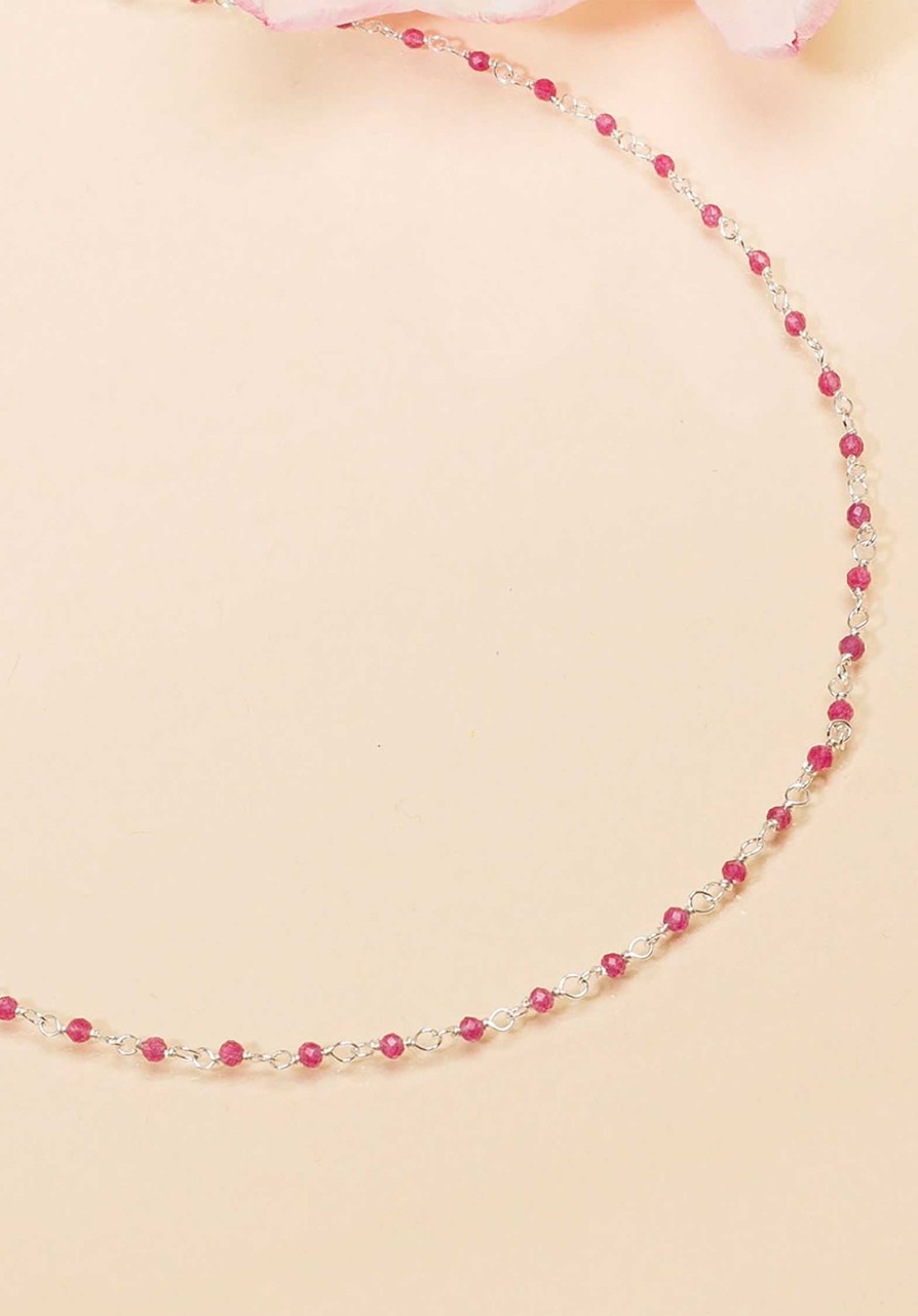 UNE A UNE All Jewelry | Necklace Ciafr Framboise