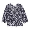 THE GREAT Tops & Shirts | Blouse The Swift Top Navy-Whisper-Floral