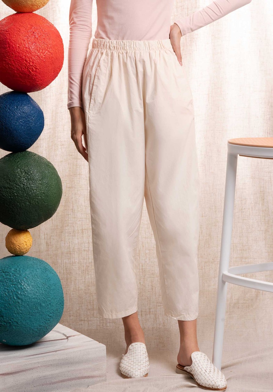 RUE MADAME Pants & Shorts | Summer Magic Pants 21469 Off-White