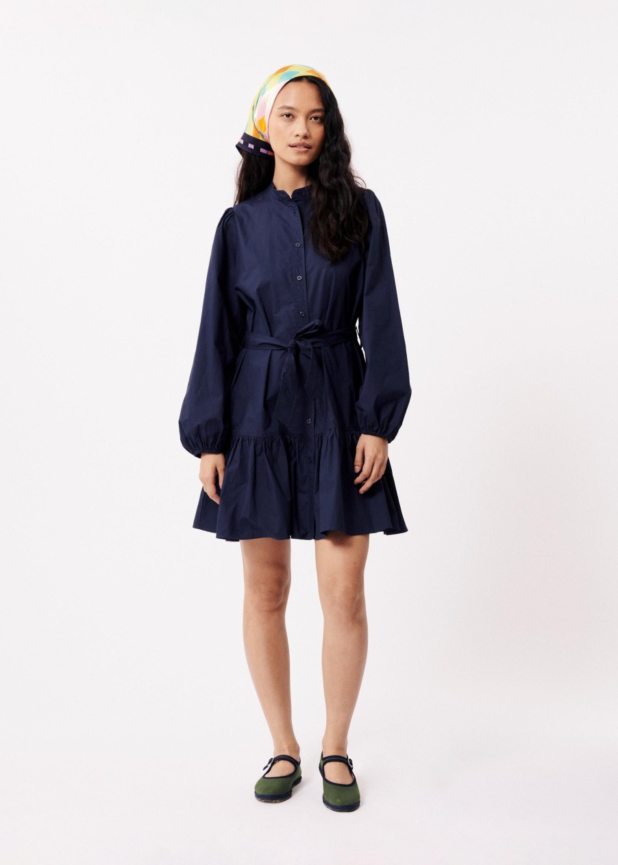 FRNCH Dresses & Jumpsuits | Dress F12574 Alizze Bleu-Marine