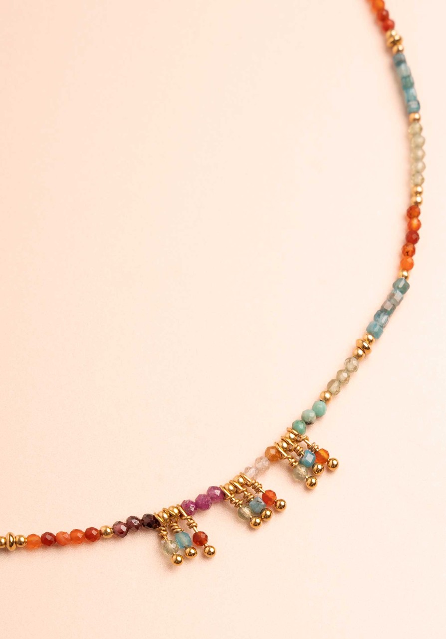 MUJA JUMA All Jewelry | Necklace J Collier 3 J Collier 33004 6-Apatite