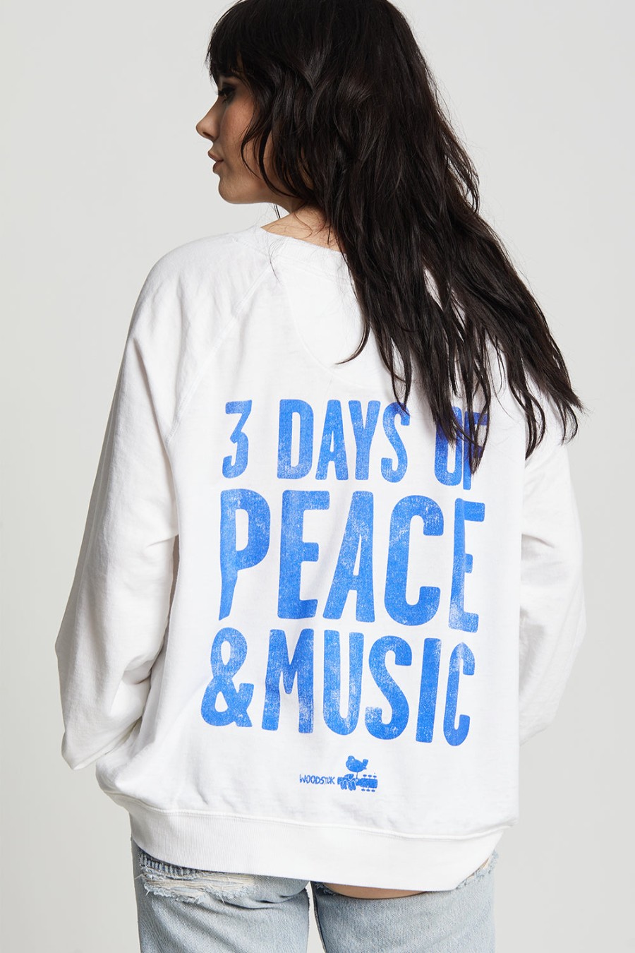 RECYCLED KARMA Sweaters & Cardigans | Woodstock Ls Bu 302195 White