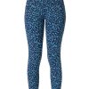 SWEATY BETTY Leggings | Power 7/8 Workout Leggings Sb5400A 78 Blue-Abstract-Markin