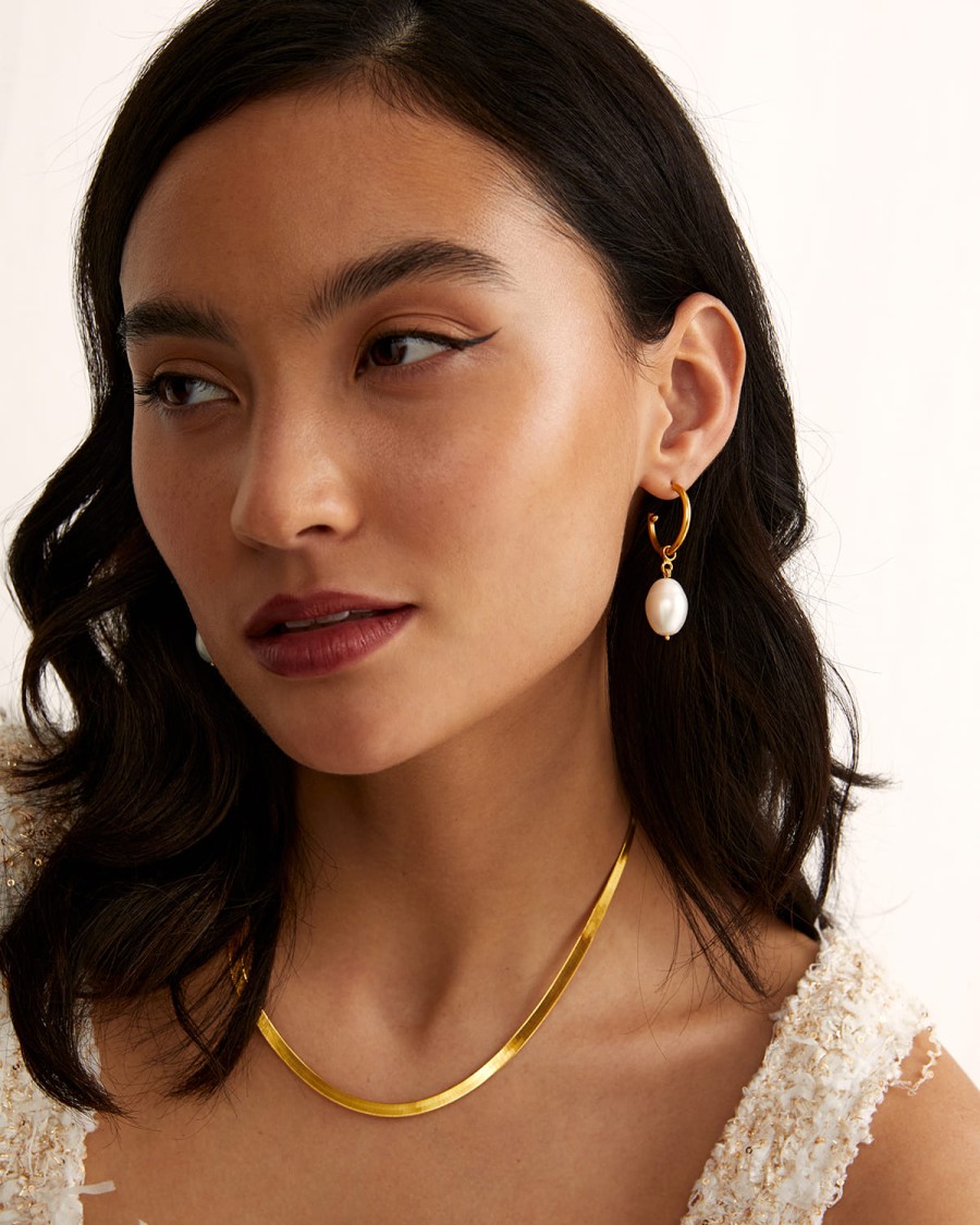 SORU All Jewelry | Earring Perla Earrings Gold