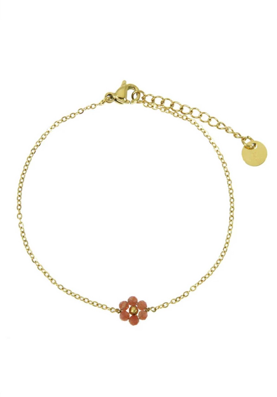 LES CLEIAS All Jewelry | Bracelet Mini Maya A2026Br03-4 Red