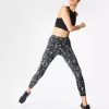 SWEATY BETTY Pants & Shorts | Power 7/8 Workout Leggings Sb5400A 78 Grey-Dapple-Print