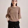 BELLEROSE Sweaters & Cardigans | Sweatshirt Vidoum32 Vidoum32 T1663 Stripe-A