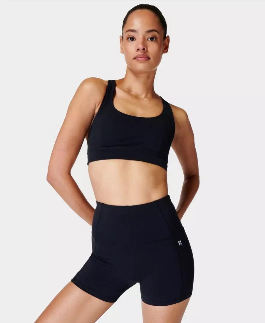 SWEATY BETTY Pants & Shorts | Super Soft 4 Biker Shorts Sb9117 Black