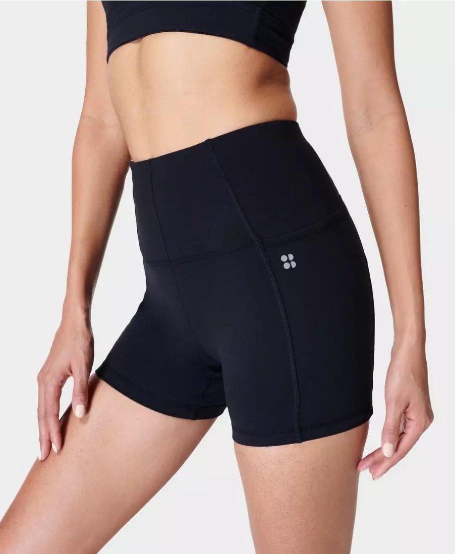 SWEATY BETTY Pants & Shorts | Super Soft 4 Biker Shorts Sb9117 Black