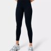 SWEATY BETTY Leggings | All Day Wrap Waist Leggings Sb8729 Black