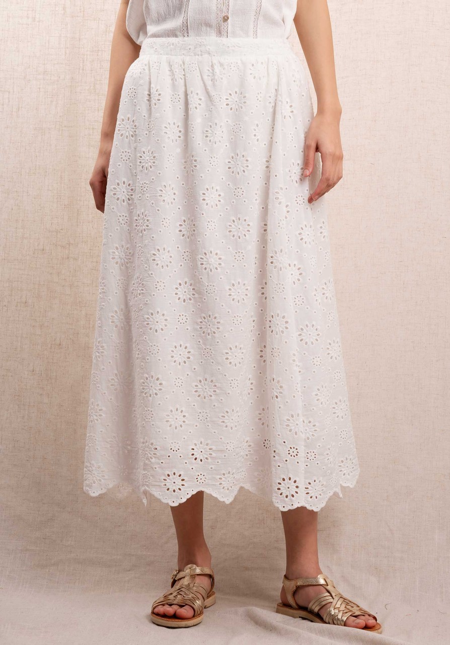 GARANCE Skirts | Skirt Sun Skirt White