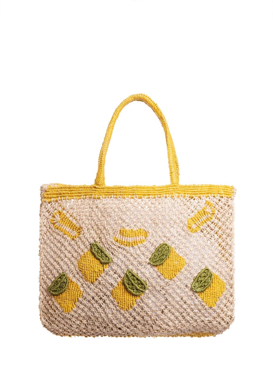 THE JACKSONS All Bags | Beach Bag Lemon A Lemon All Over S Nat