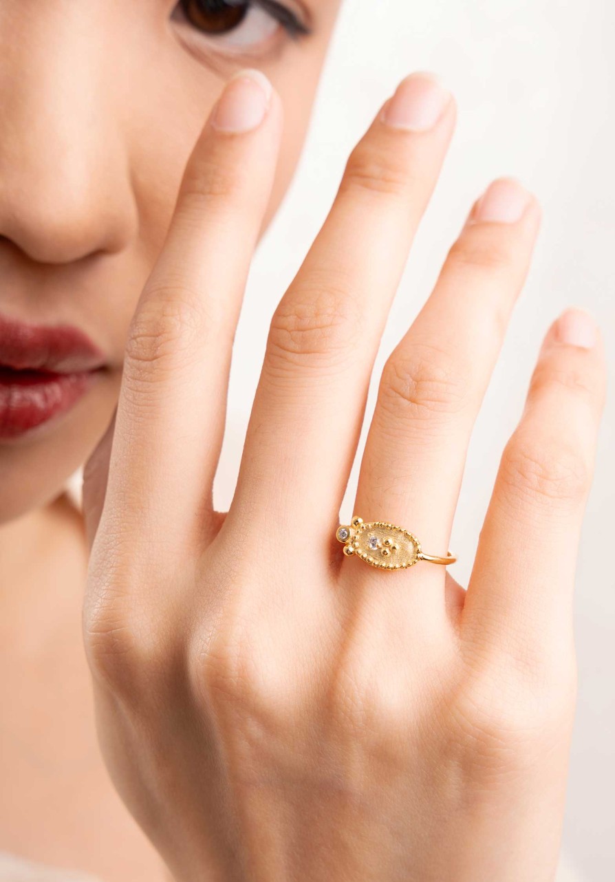 LOUISE HENDRICKS All Jewelry | Ring 22Paorw Paola Bague Gold