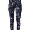 SWEATY BETTY Leggings | Power 7/8 Workout Leggings Sb5400A 78 Black-Faceted-Floral