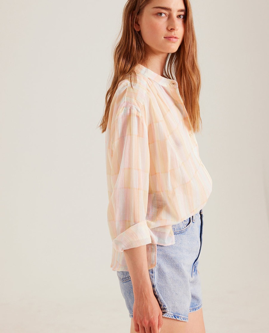 SACRECOEUR Tops & Shirts | Blouse Ella Lazuli Multico