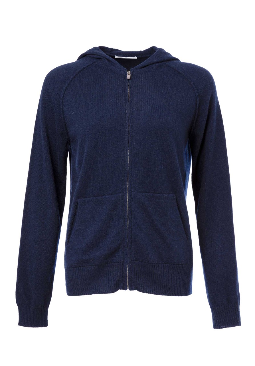 MAJESTIC Sweaters & Cardigans | Sweater K015-Fpu190 Navy