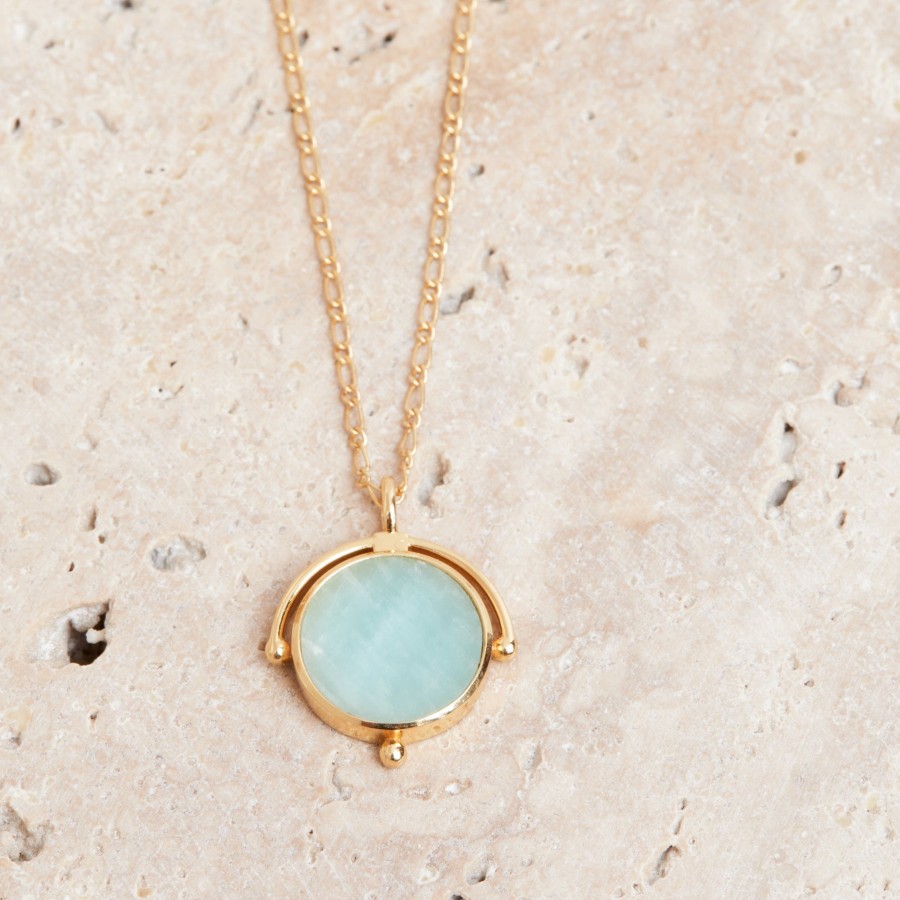 FEEKA All Jewelry | Necklace 6Clr0152 Selie Amazonite-Claire